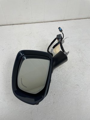 2016-2024 Volvo XC90 Denim Blue Power Door/Side View Mirror with Surround View Camera - Front, Left (Driver) (Used OEM)