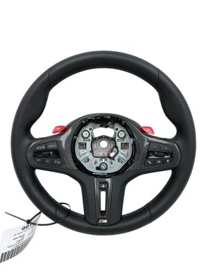 2023-2025 BMW M2 Carbon Fiber Trim Steering Wheel with Paddle Shifters (Used OEM)