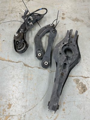 2020-2025 Hyundai Sonata Suspension Control Arm Set - Rear, Right (Passenger) (Used OEM)