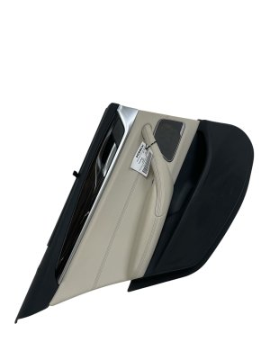 2021-2023 BMW 535i Beige Door Interior Trim Panel with Sunshade - Rear, Left (Driver) (Used OEM)