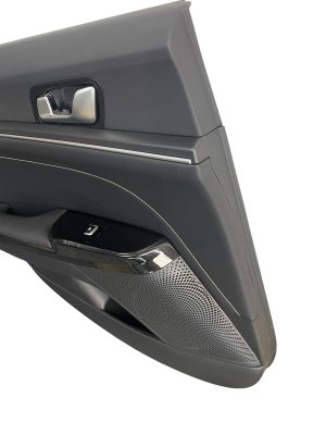 2025-2026 Kia K5 Black Door Interior Trim Panel - Rear, Left (Driver) (Used OEM)