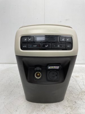 2020-2022 Hyundai Palisade Beige Center Console with Wireless Charging and Rear Climate Control - Front (Used OEM)