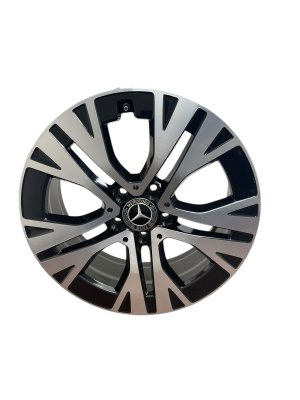 2024-2025 Mercedes-Benz GLA250 Black 18x7.5 5 V-Spoke Machined Black Alloy Wheel (Used OEM)