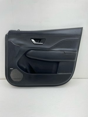 2024-2025 Hyundai Kona Black Door Interior Trim Panel - Front, Right (Passenger) (Used OEM)