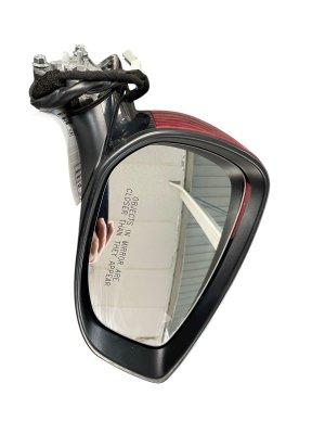 2020-2023 Mazda CX-30 Red Power Blind Spot Signal Door/Side View Mirror - Front, Right (Passenger) (Used OEM)