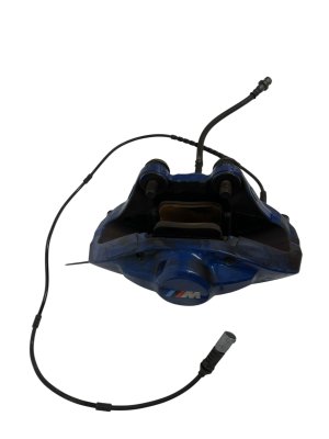 2019-2021 BMW M2 Blue M Sport Disc Brake Caliper - Rear, Right (Passenger) (Used OEM)