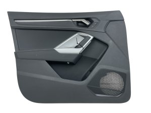 2019-2024 Audi Q3 Black Door Interior Trim Panel - Front, Left (Driver) (Used OEM)