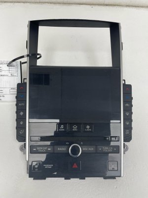 2015-2019 INFINITI Q50 Audio and Temperature Control Panel - Front (Used OEM)