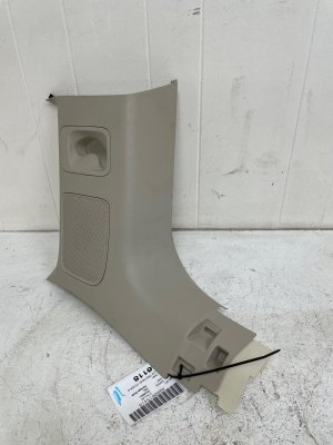 2018-2024 Ford Expedition Tan D-Pillar Trim Panel with Speaker - Left (Driver) (Used OEM)