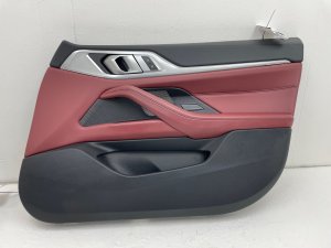 2021-2024 BMW M4 Red Door Interior Trim Panel - Front, Right (Passenger) (Used OEM)