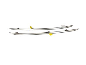 2021-2026 Mercedes-Benz GLA250 Chrome Chrome Roof Rail Luggage Rack Carrier Set (Used OEM)