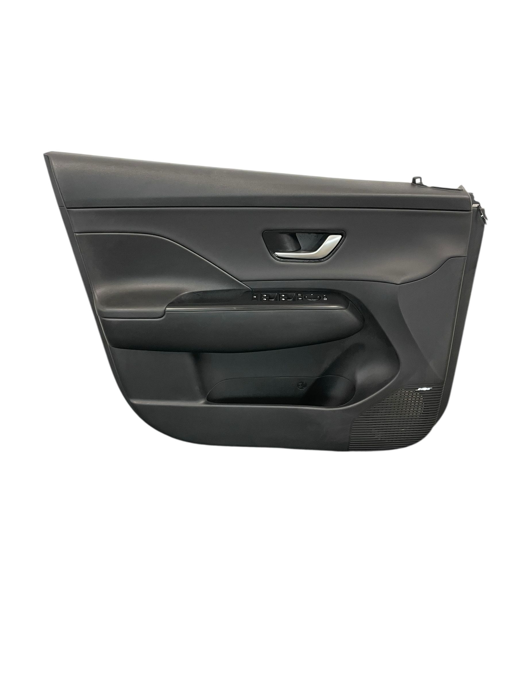 2024-2025 Hyundai Kona Black Door Interior Trim Panel - Front, Left (Driver) (Used OEM)