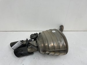2017-2023 Porsche Panamera Exhaust Muffler with Tips - Rear, Left (Driver) (Used OEM)