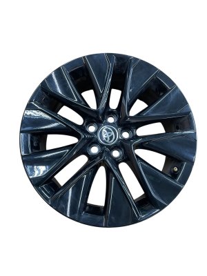 2021-2025 Toyota Mirai Black 19x8 5 V-Spoke Machined Alloy Wheel (Used OEM)