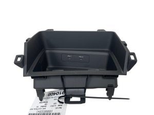 2022-2024 Audi A3 Front Center Console Storage Tray with Wireless Charger and USB-C Port (Used OEM)