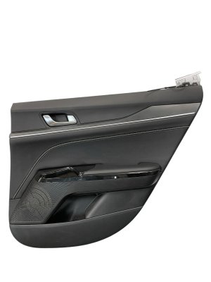 2025 Kia K5 Black Door Interior Trim Panel - Front, Right (Passenger) (Used OEM)