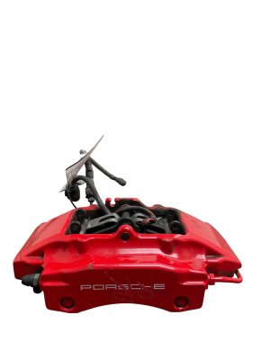 2013-2016 Porsche Boxster Red Brembo Disc Brake Caliper - Rear, Right (Passenger) (Used OEM)