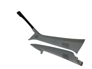 2018-2025 Audi SQ5 Gray Windshield A-Pillar Trim Panel Cover Set (Used OEM)