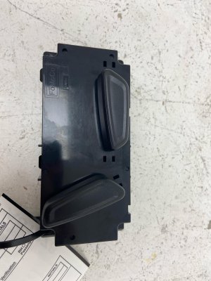 2015-2019 Lincoln MKC Power Seat Switch - Front, Right (Passenger) (Used OEM)