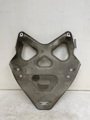 2013-2016 Porsche Boxster Subframe Under Tray Bracket - Rear (Used OEM)