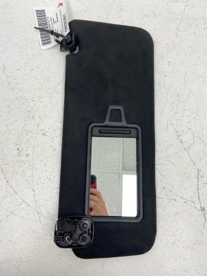 2020-2025 Hyundai Palisade Illuminated Suede Sun Visor with Mirror - Front, Left (Driver) (Used OEM)