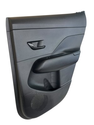 2024-2025 Hyundai Kona Black Door Interior Trim Panel - Rear, Right (Passenger) (Used OEM)