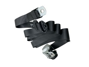 2021-2024 GMC Yukon XL Black 2nd Row Seat Belt Assembly - Rear, Right (Passenger) (Used OEM)