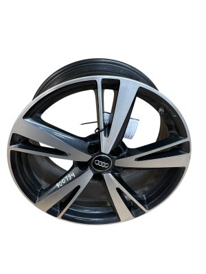 2017-2020 Audi RS3 Gray 19x8 5-Split Spoke Machined Alloy Wheel - Front (Used OEM)