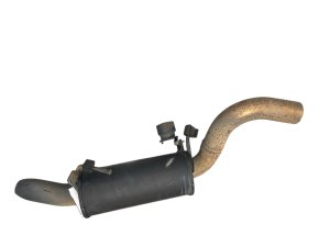 2011-2013 INFINITI QX56 Exhaust Muffler and Pipe with Tip - Rear (Used OEM)