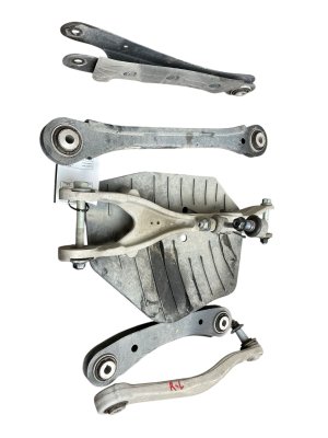 2021-2025 Genesis G80 Upper and Lower Suspension Control Arm Set - Rear, Left (Driver) (Used OEM)