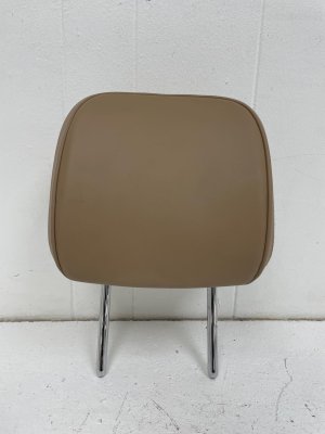 2019-2021 Porsche Macan Beige Seat Headrest - Front, Right (Passenger) (Used OEM)
