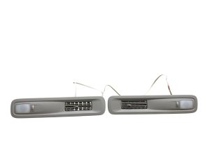 2022-2024 INFINITI QX80 Rear Roof Air Vent Grille Set with Courtesy Lamp (Used OEM)
