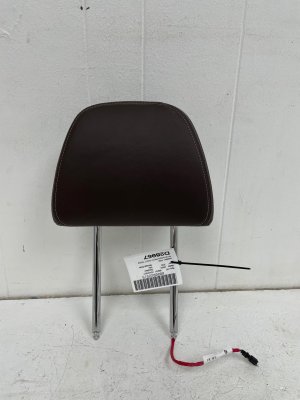2017-2023 BMW 528i Brown Seat Headrest Nappa Leather - Front, Right (Passenger) (Used OEM)