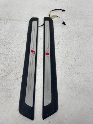 2019-2024 Audi Q3 Illuminated Door Sill Plate Trim Cover Set (Used OEM)