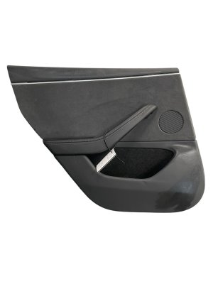  Tesla Model 3 Black Door Interior Trim Panel - Rear, Left (Driver) (Used OEM)