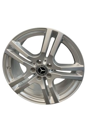 2021-2023 Mercedes-Benz GLA250 Silver 18x7.5 5 Double-Spoke Silver Alloy Wheel (Used OEM)