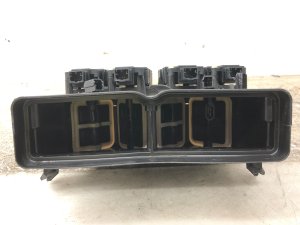 2022-2024 Lucid Air Rear Center Console Air Vent Distribution Duct with Motors (Used OEM)