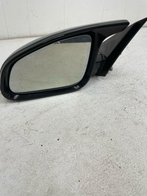 2014-2020 BMW M4 Gray Power Blind Spot Surround View Door/Side View Mirror - Front, Left (Driver) (Used OEM)