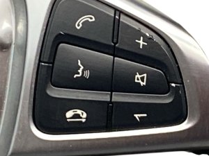 2015-2017 Mercedes-Benz CLS550 Black AMG Leather and Alcantara Steering Wheel with Lane Assist and Paddle Shifters (Used OEM)