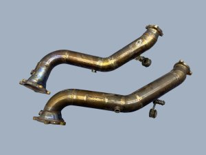 2013-2018 Audi A8 Red Star Performance Exhaust Pipe System Set (Used OEM)