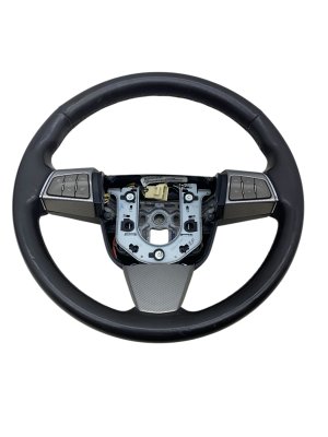 2009 Cadillac XLR Ebony (Black) Leather Steering Wheel - Front (Used OEM)