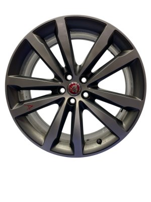 2018-2023 Jaguar E-Pace Gray 20x8 5-Double-Spoke Machined Aluminum Wheel (Used OEM)