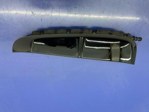 2017-2023 Porsche Panamera Black Fender Vent Moulding Set with Duct - Front (Used OEM)