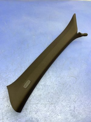 2011-2018 Porsche Cayenne Brown A Pillar Trim Panel - Front, Left (Driver) (Used OEM)