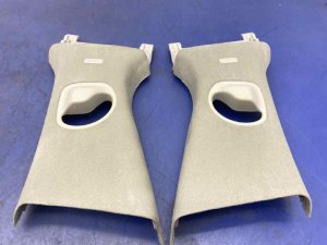 2017-2023 Jaguar F-Pace Tan Upper B-Pillar Trim Cover Panel - Left (Driver) (Used OEM)