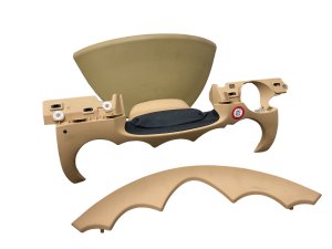 2011-2018 Porsche Cayenne Beige Steering Column and Instrument Cluster Dash Trim Panel Set (Used OEM)