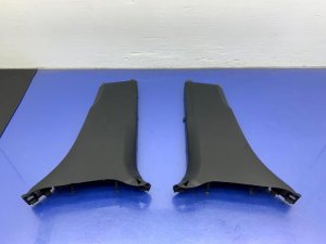 2012-2015 Mercedes-Benz ML350 Black Interior Lower B-Pillar Trim Cover Panel Set (Used OEM)