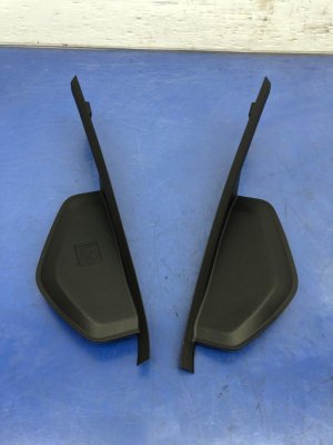 2021-2025 Ford Bronco Sport Black Dashboard End Cap Trim Panel Set (Used OEM)