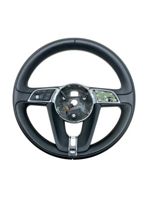 2016-2020 Bentley Bentayga Beluga (Black) Leather Steering Wheel - Front (Used OEM)