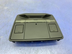 2014-2020 Jaguar F-Type Black Roof Overhead Center Console with Dome Light (Used OEM)